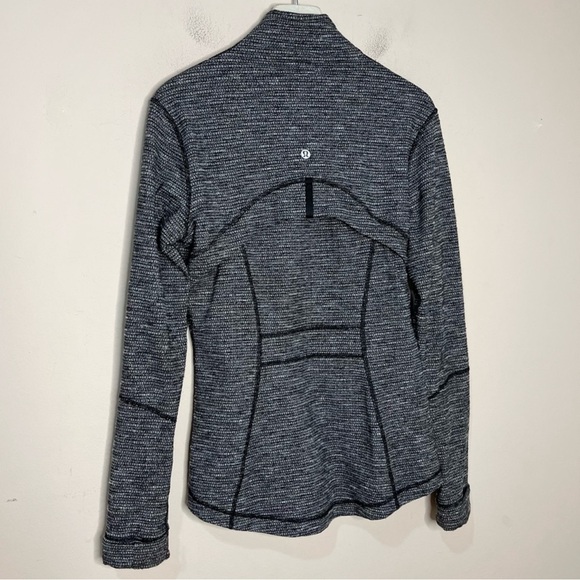 Lululemon Define Jacket Coco Pique Black White - Picture 3 of 4